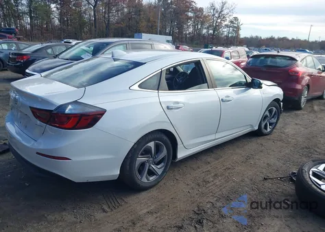 2019 Honda Insight Ex from USA, damaged, VIN 19XZE4F57KE029833